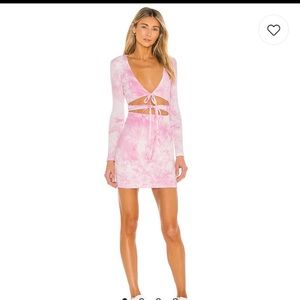 Lovers and Friends Mini Dress in Pink